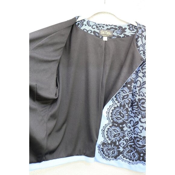 Bob Mackie Wearable Art Open Front Cardigan-Size Large - Picture 6 of 11